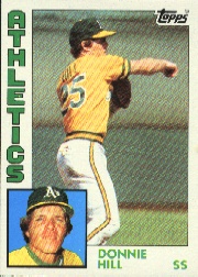 1984 Topps      265     Donnie Hill